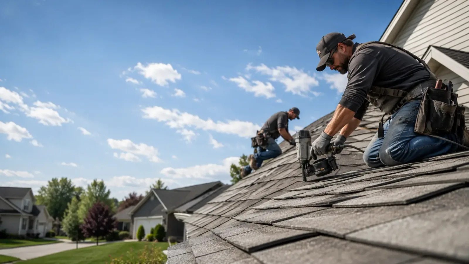 Storm Damage Roof Repair in Carnegie, PA near me
